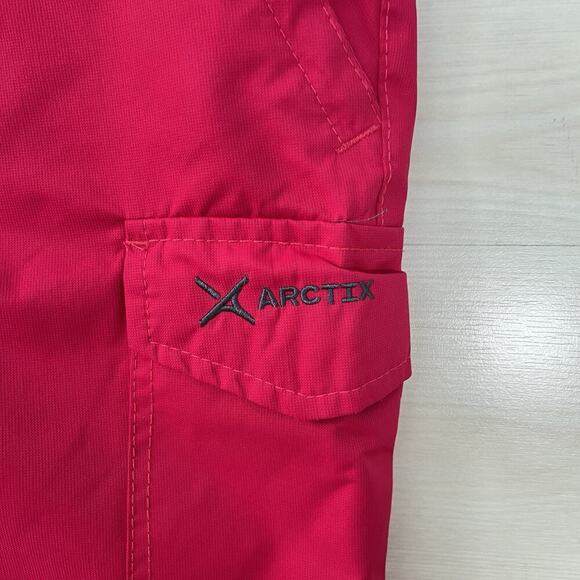 ARCTIX Snow Pant Women Size XL Red ZIP POCKETS Adjust Waist 5K FLAW - Picture 8 of 16